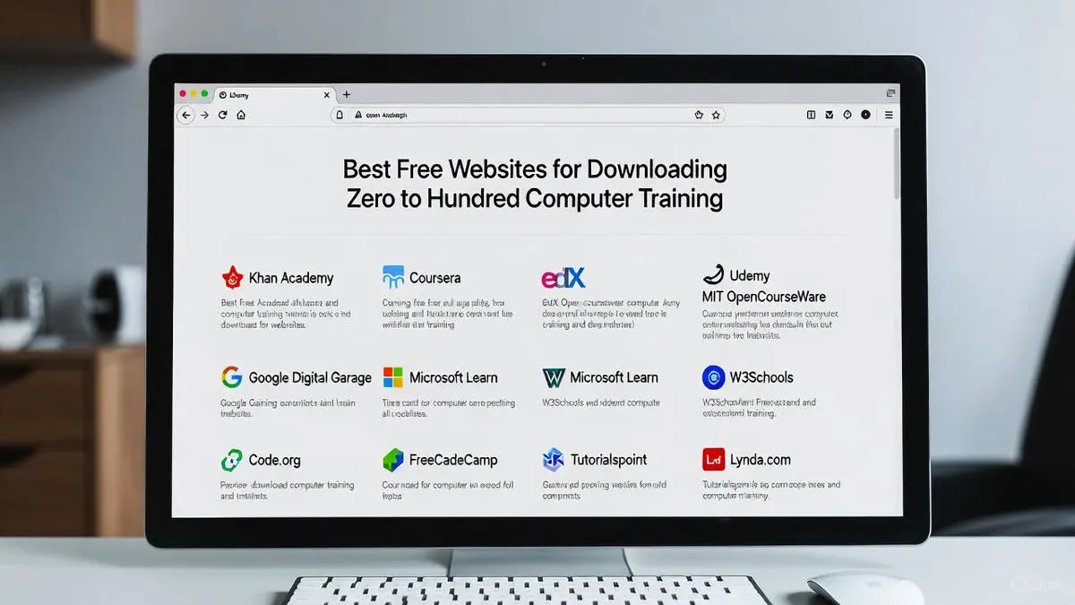 معرفی بهترین سایت‌های دانلود رایگان آموزش کامپیوتر صفر تا صد 