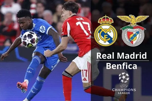 پخش زنده بازی فوتبال رئال مادرید و بنفیکا از شبکه سه سیما