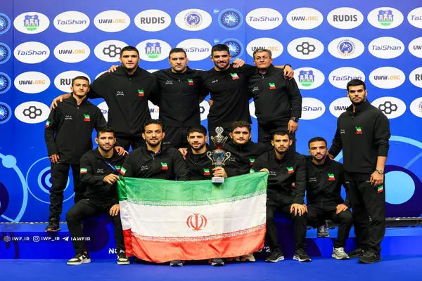 نایب‌قهرمانی تیم ایران در رقابت‌های کشتی آزاد زیر ۲۳ سال جهان | دو طلایی، یک نقره و سه برنز برای آزادکاران کشورمان