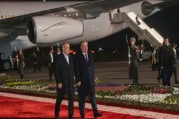 رئیس جمهور وارد دوشنبه شد
