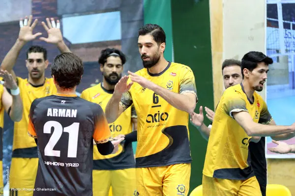 هفته پنجم لیگ برتر والیبال مردان | تداوم صدرنشینی شهداب و سیرجان