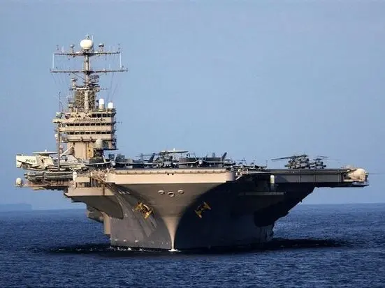 سردار نائینی: آبراهام لینکلن به سمت جنوب شرقی اقیانوس هند متواری شد