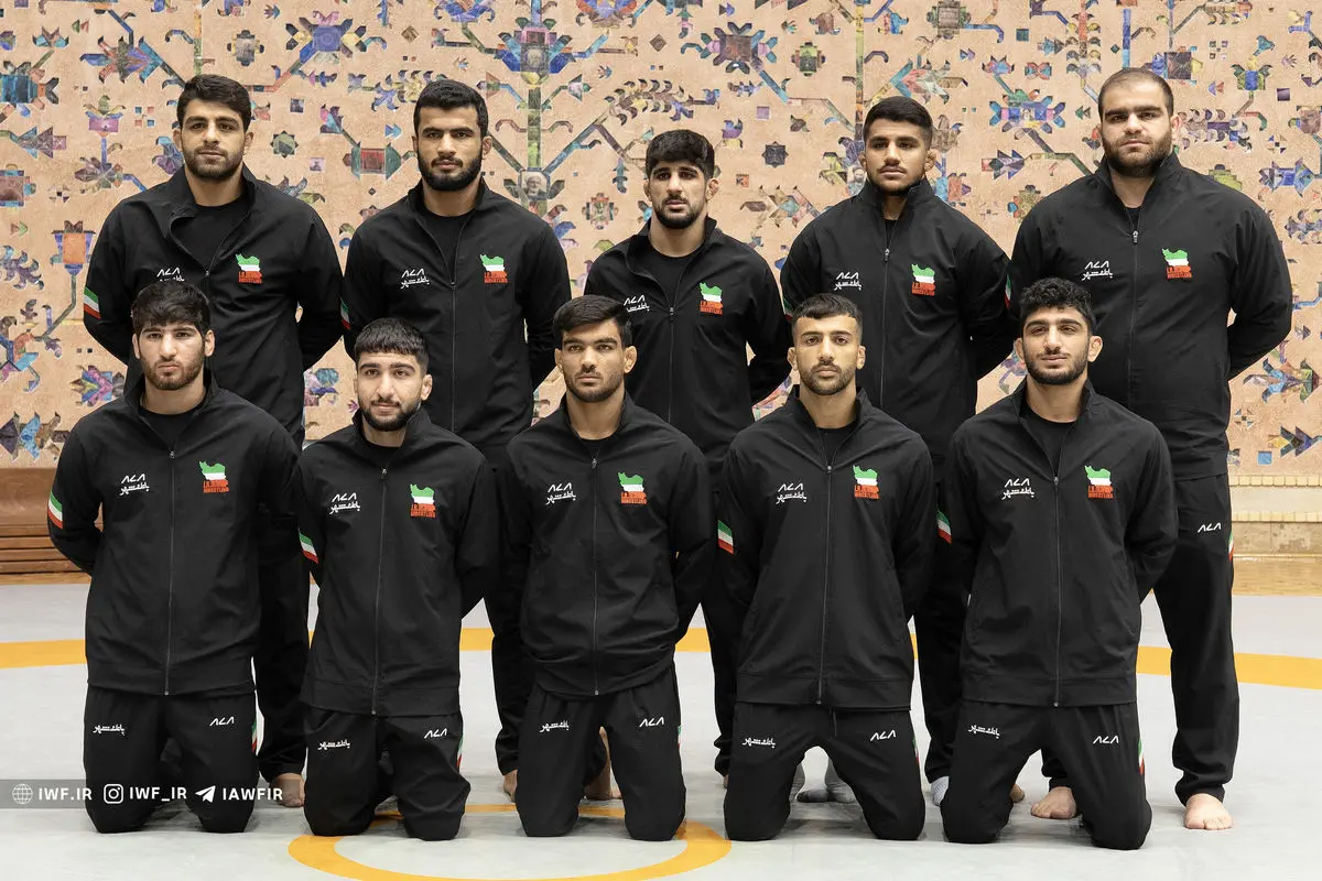 اعضای تیم ملی کشتی فرنگی ایران و برنامه مسابقات قهرمانی جهان ۲۰۲۵
