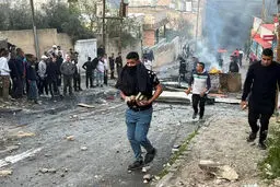 حمله نظامیان صهیونیست به اردوگاه جنین