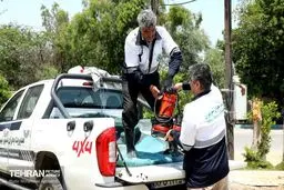 آمادگی خودروهای مدیریت بحران تهران